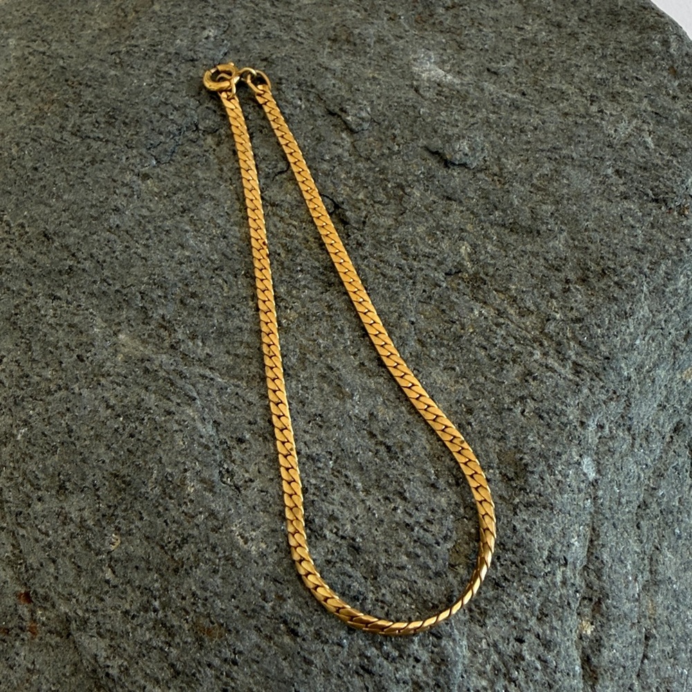Vintage 12K Gold Link Bracelet - Picture 2 of 11